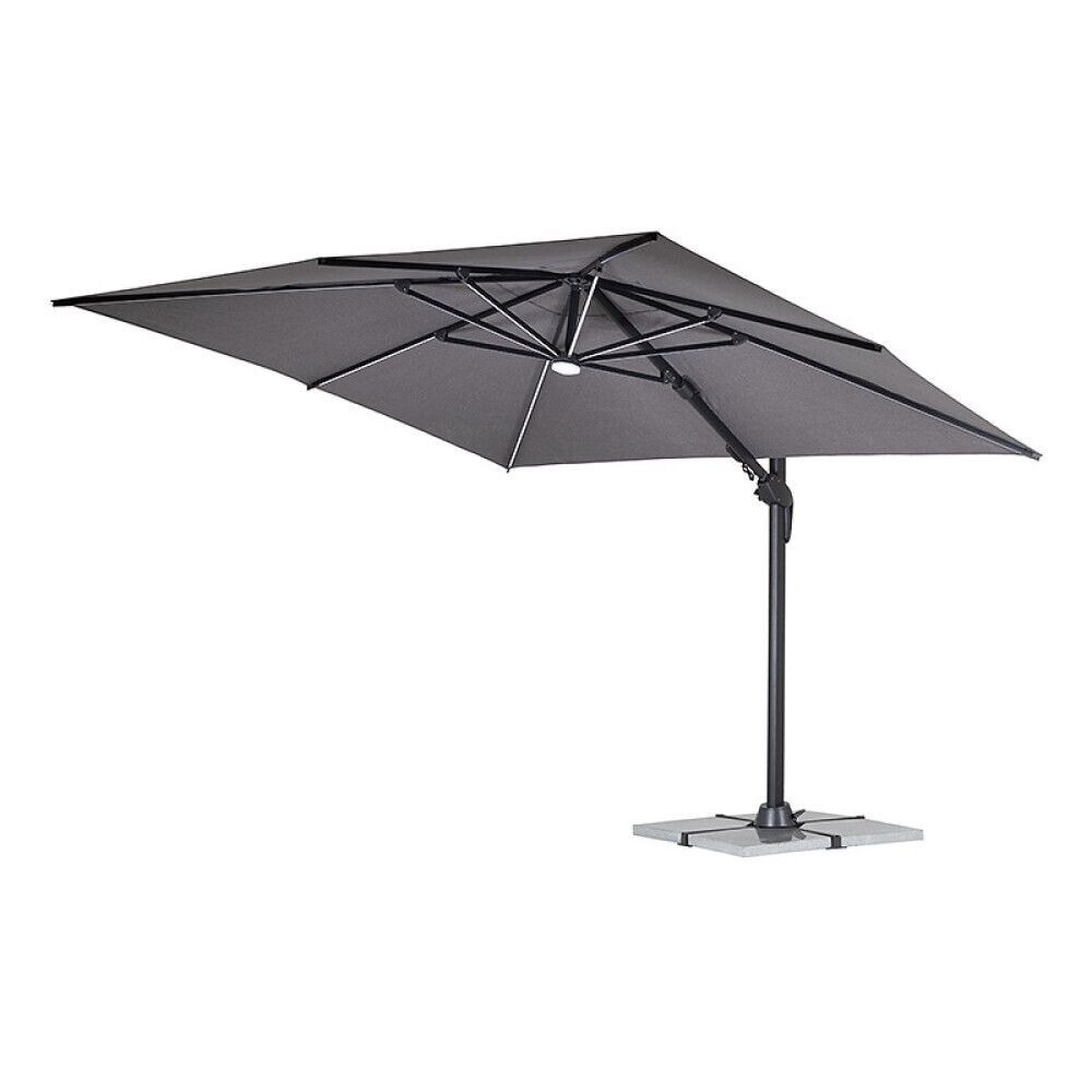 Aurinkovarjo Roma LED 3 x 3 m