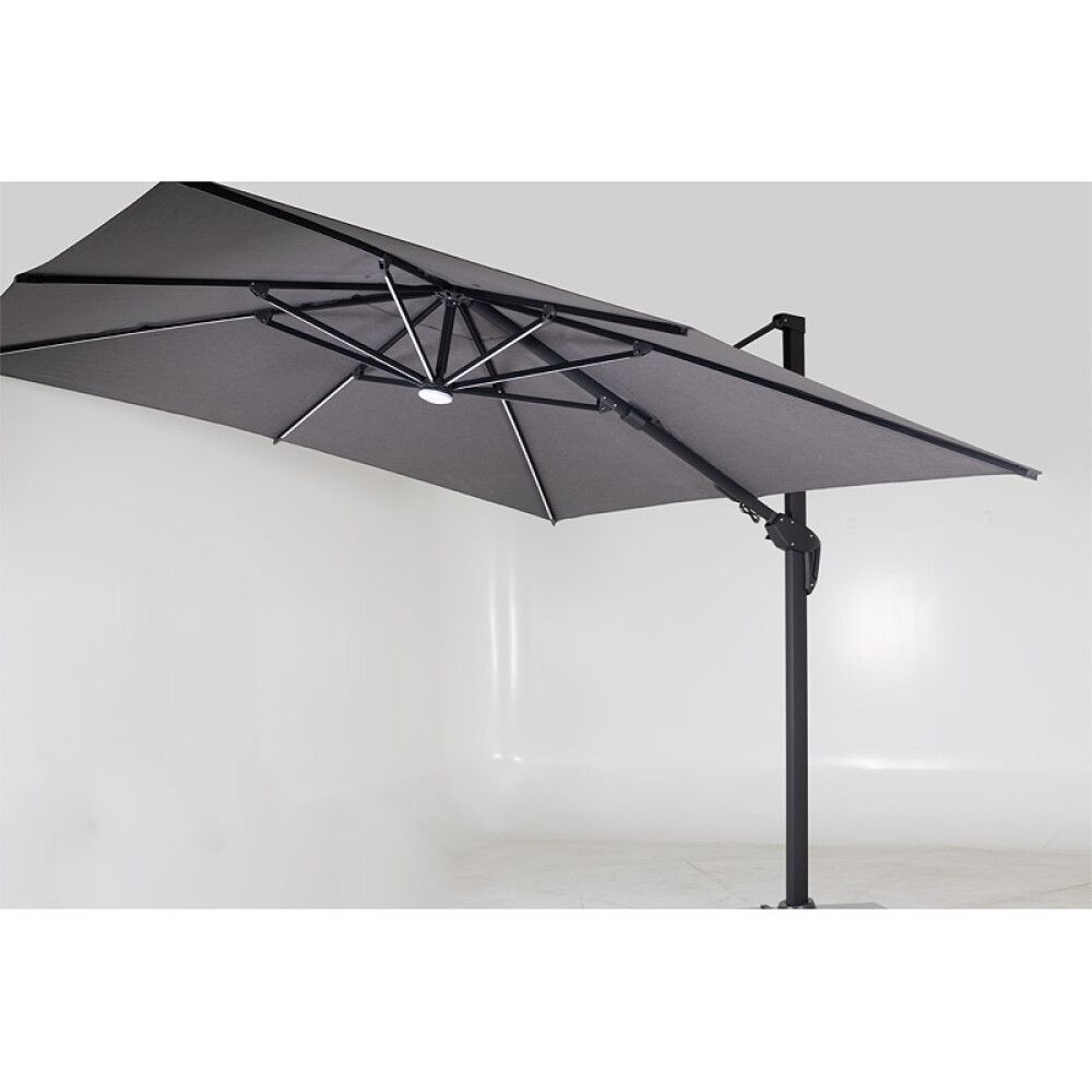 Aurinkovarjo Roma LED 3 x 3 m