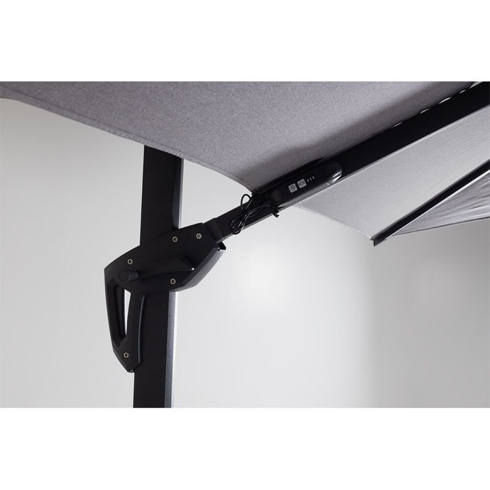 Aurinkovarjo Roma LED 3 x 3 m