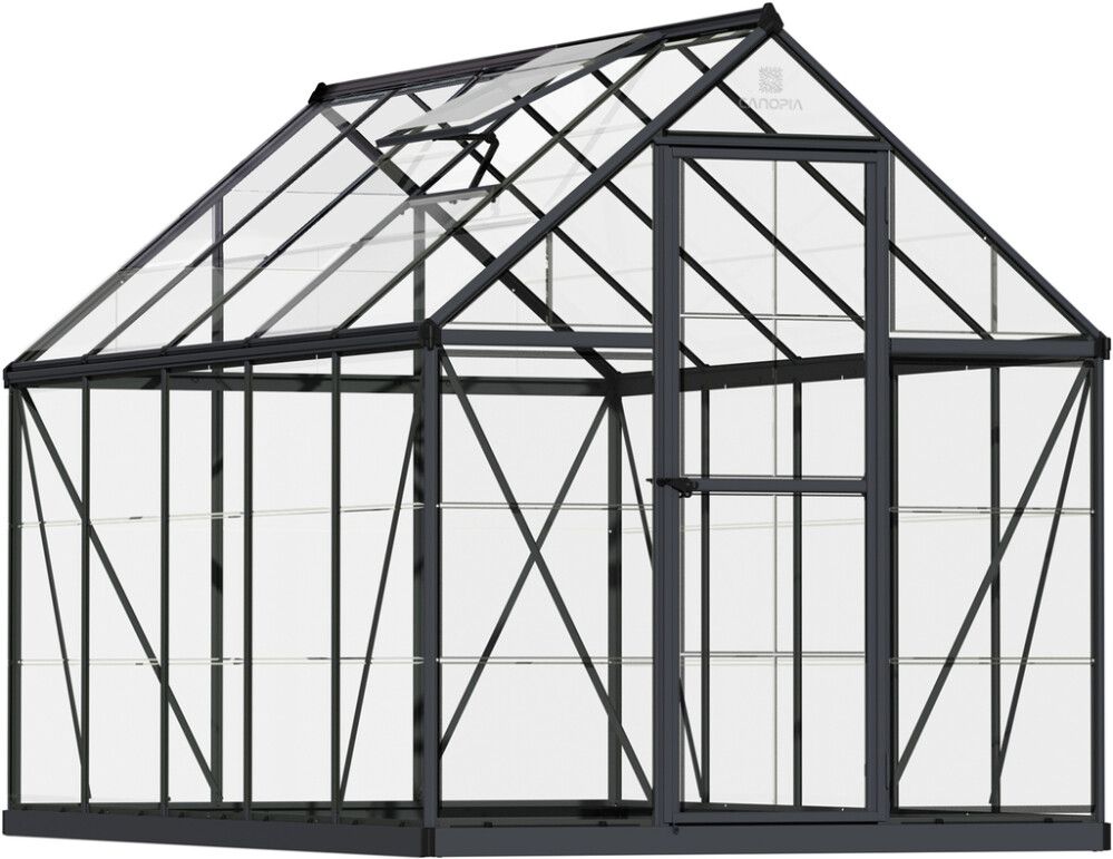 Kasvihuone Palram-Canopia Harmony 5,7 m² harmaa