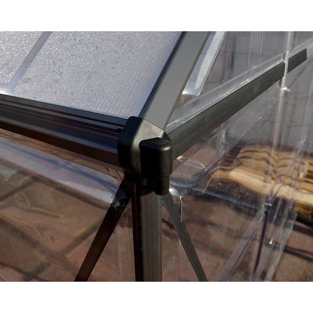 Kasvihuone Palram-Canopia Balance 14,8 m² harmaa