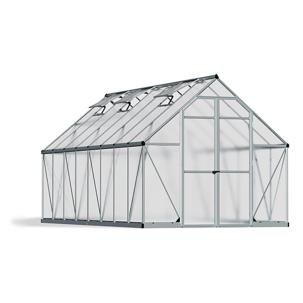 Kasvihuone Palram-Canopia Essence 11,8 m² hopea