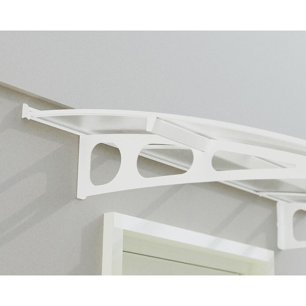 Ovikatos Canopia Bordeaux Twinwall valkoinen 1,4 x 6,7 m