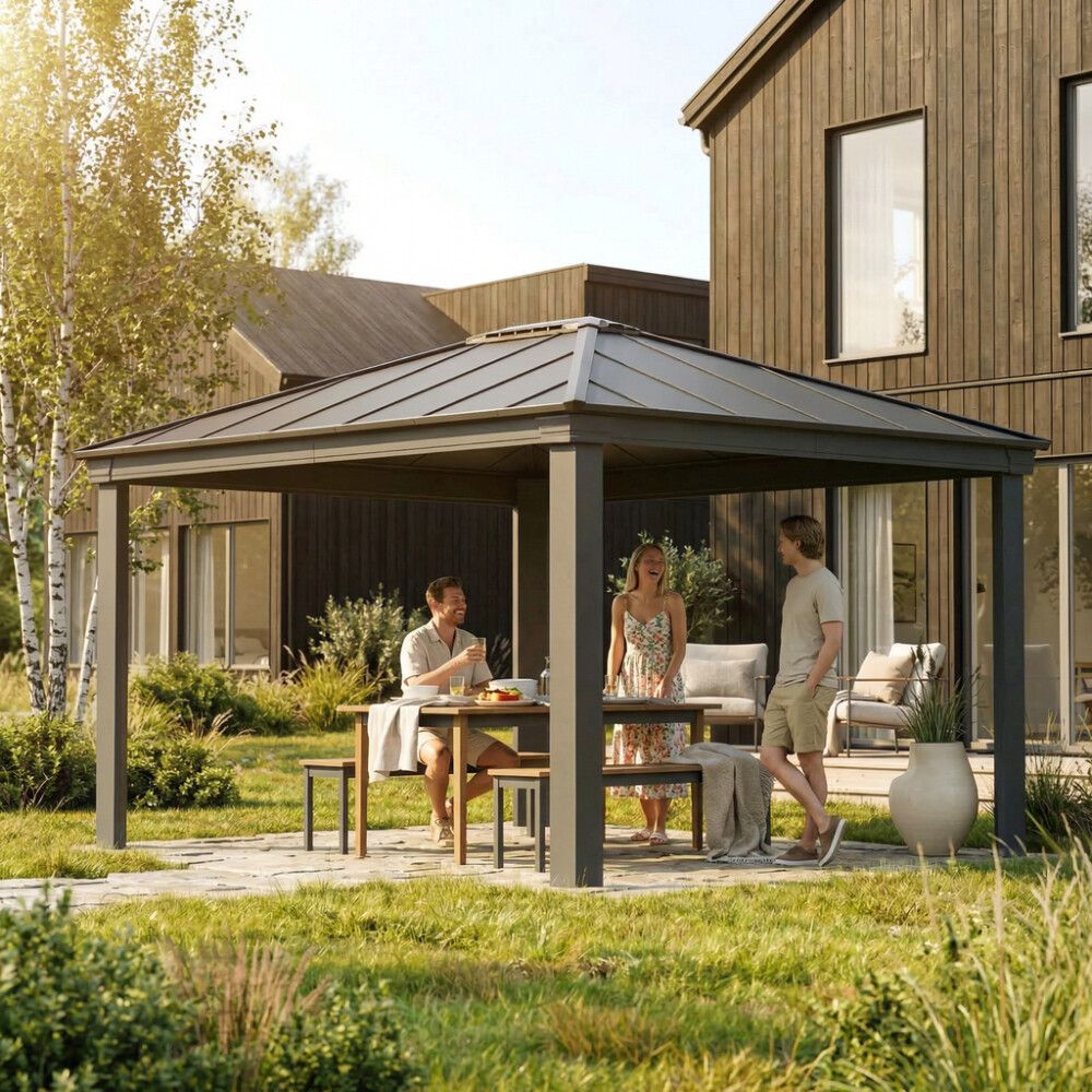 Paviljonki Palram-Canopia Dallas 3,60 x 4,22 m