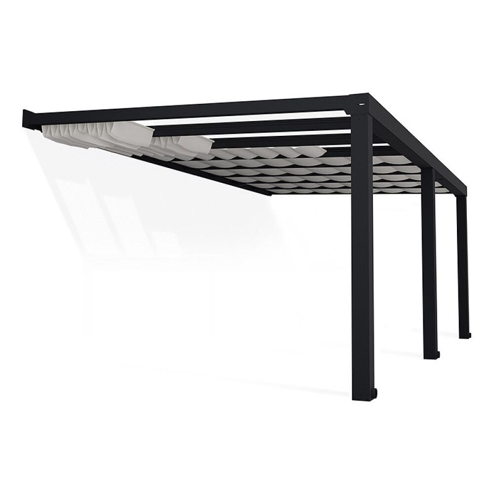 Terassikatoksen aurinkosuoja Canopia Stockholm 3,4 x 5,2 m