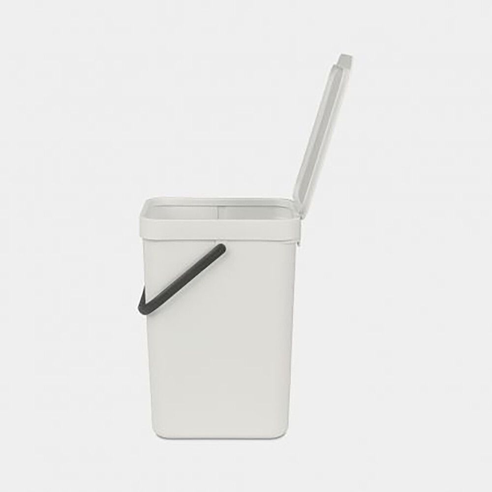 Roska-astia Brabantia Sort&Go 12 l Vaaleanharmaa