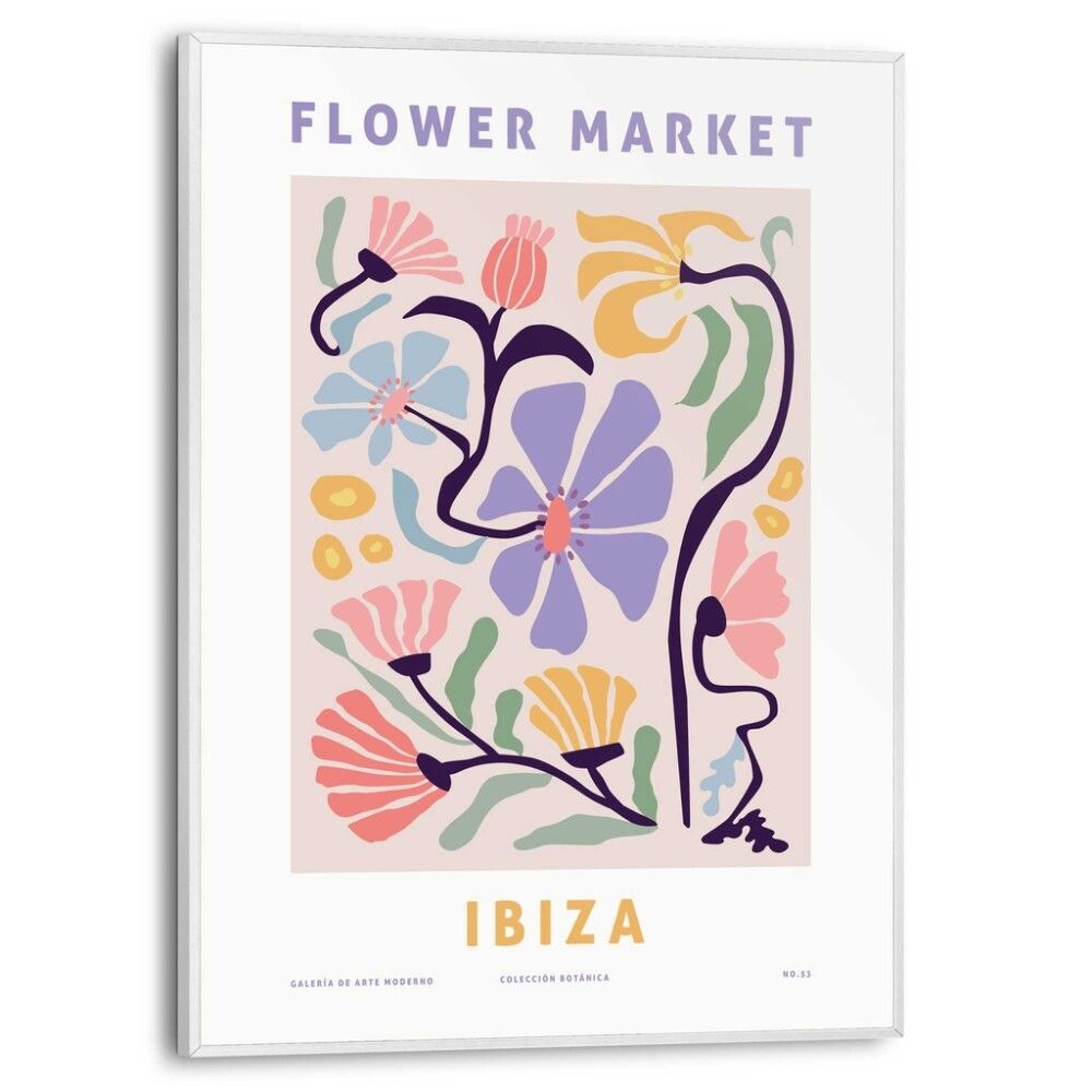 Sisustustaulu Reinders Ibiza Flower Market 30 x 40 cm