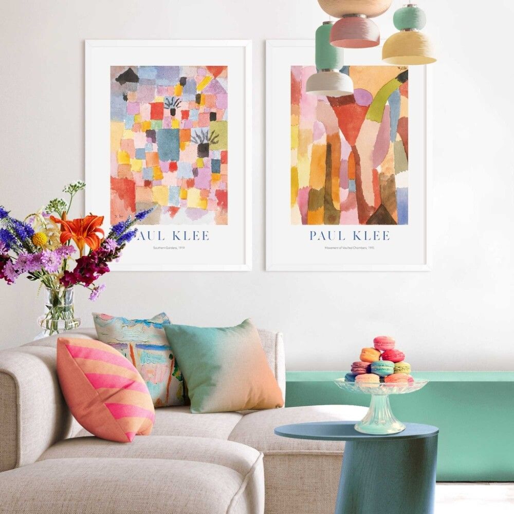 Sisustustaulu Reinders Paul Klee Colours I 50 x 70 cm