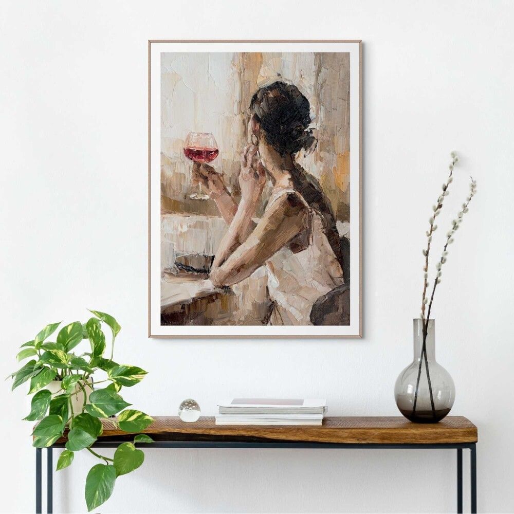 Sisustustaulu Reinders Drinking Wine 50 x 70 cm