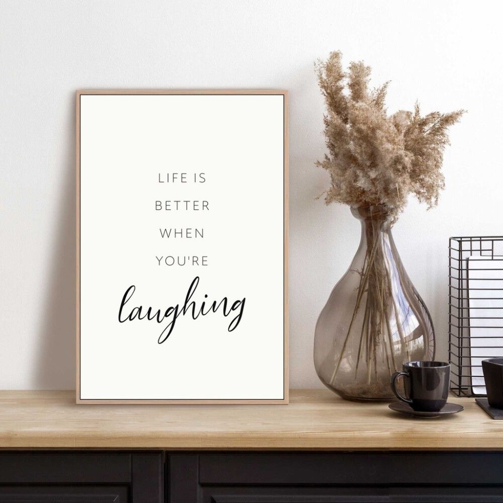Sisustustaulu Reinders Laughing 20 x 30 cm