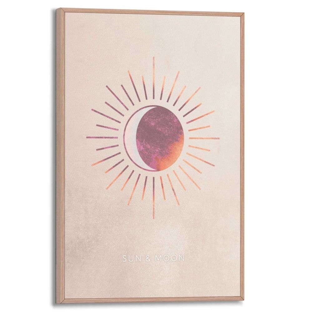 Sisustustaulu Reinders Sun & Moon 20 x 30 cm