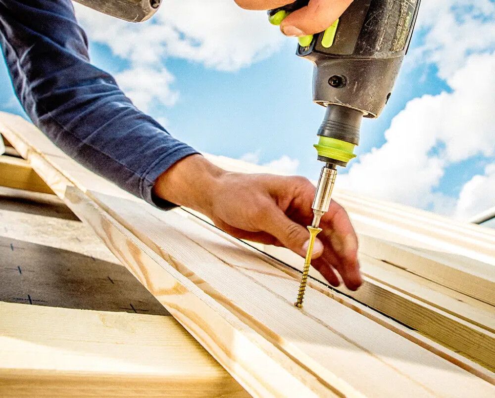 Puuruuvi ESSDRIVE 5,0 x 90 mm UK CS 10 kpl