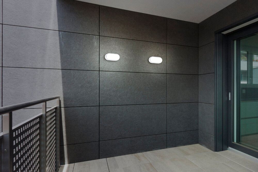 Ulkovalaisin Eglo Boschetto-E valkoinen 20,5 x 10,5 cm IP44