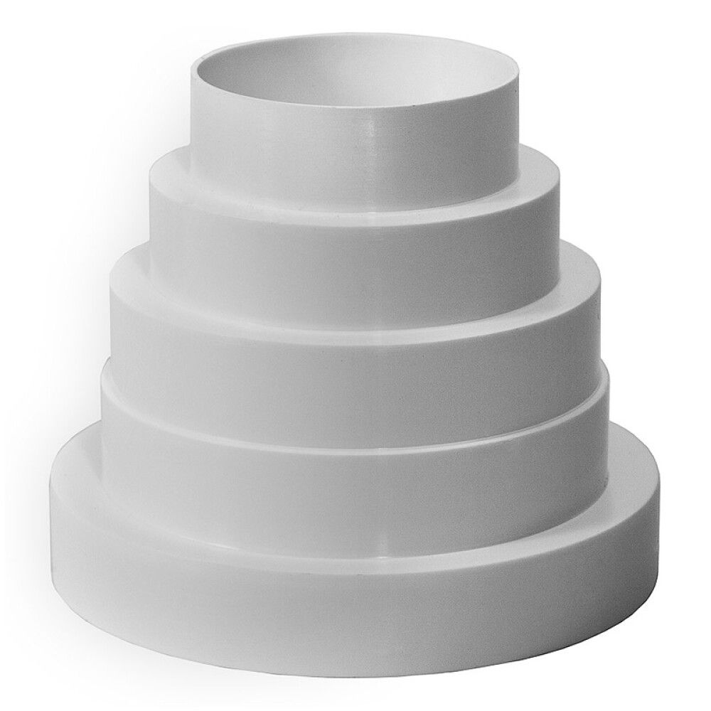 Läpivienti Europlast Valkoinen