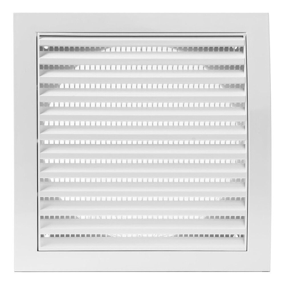 Tuuletusritilä Europlast Valkoinen 150 x 150 mm ⌀ 100 mm