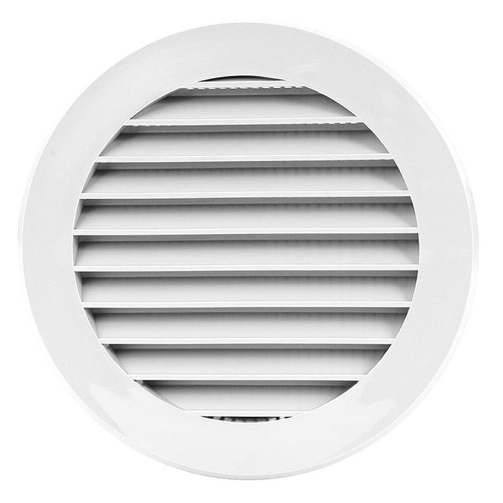 Tuuletusritilä Europlast Valkoinen 100 mm