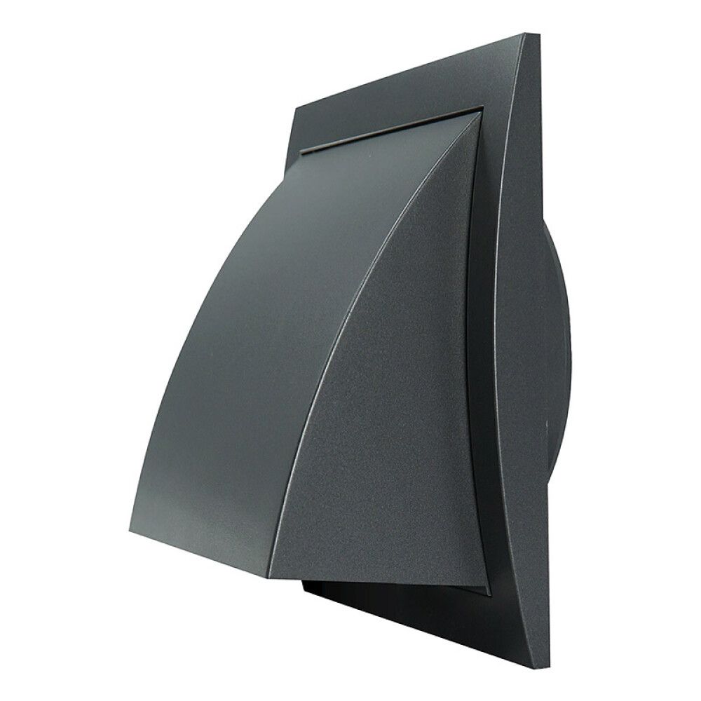 Säleikkö Europlast N-F ND10FVA Antrasiitti 148 x 153 mm Ø100 mm