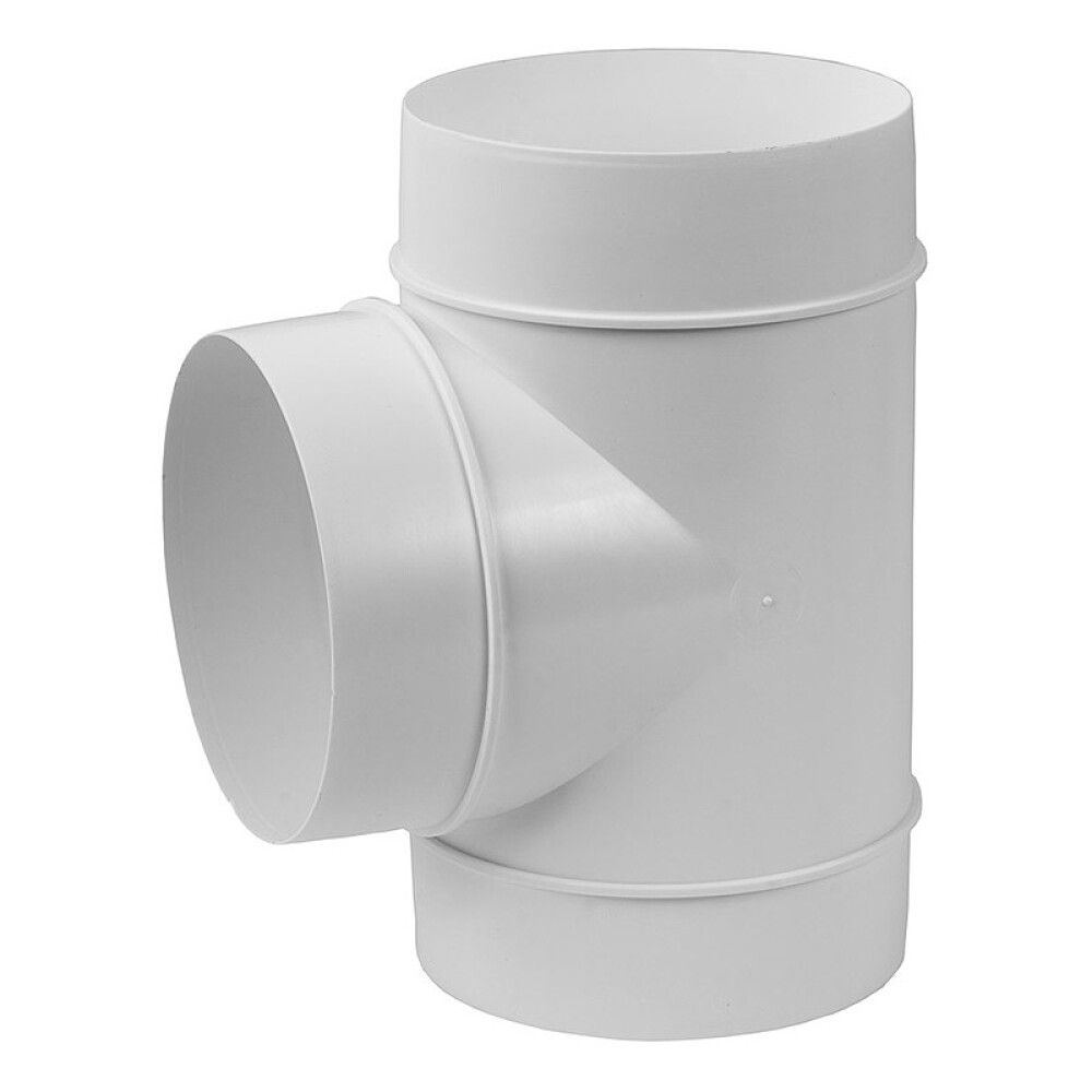 Ventilatsioonitoru plastikust kolmik AT125 Ø125mm