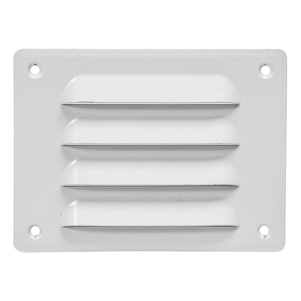 Tuuletusritilä Europlast Valkoinen 135 x 100 mm