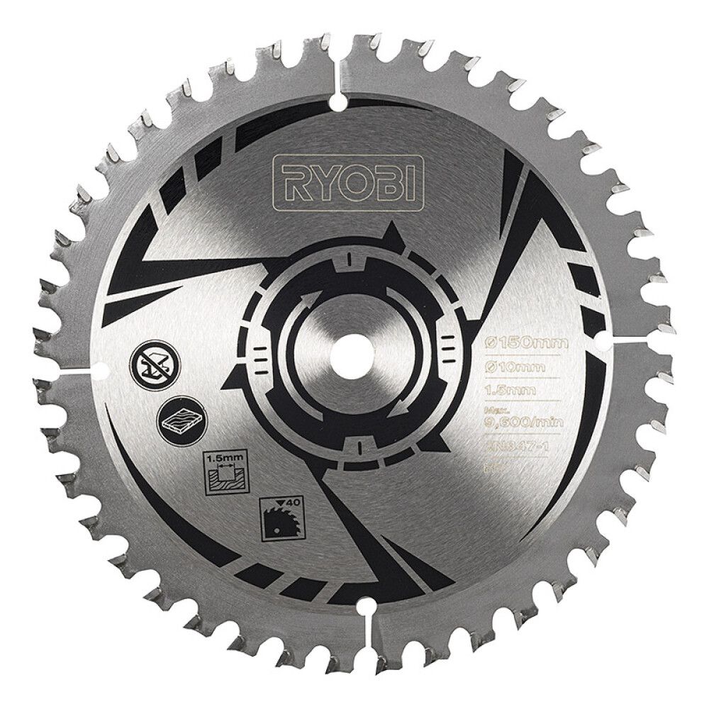 Pyörösahanterä Ryobi CSB150T40 150 x 10 mm