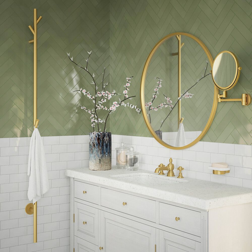 Pyyhekuivain Smedbo Dry FV710S harjattu messinki