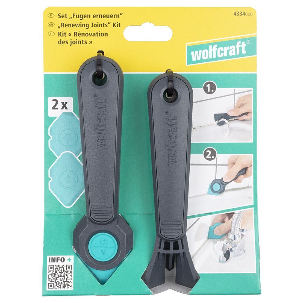 Silikonisauman poistaja Wolfcraft 4-os.