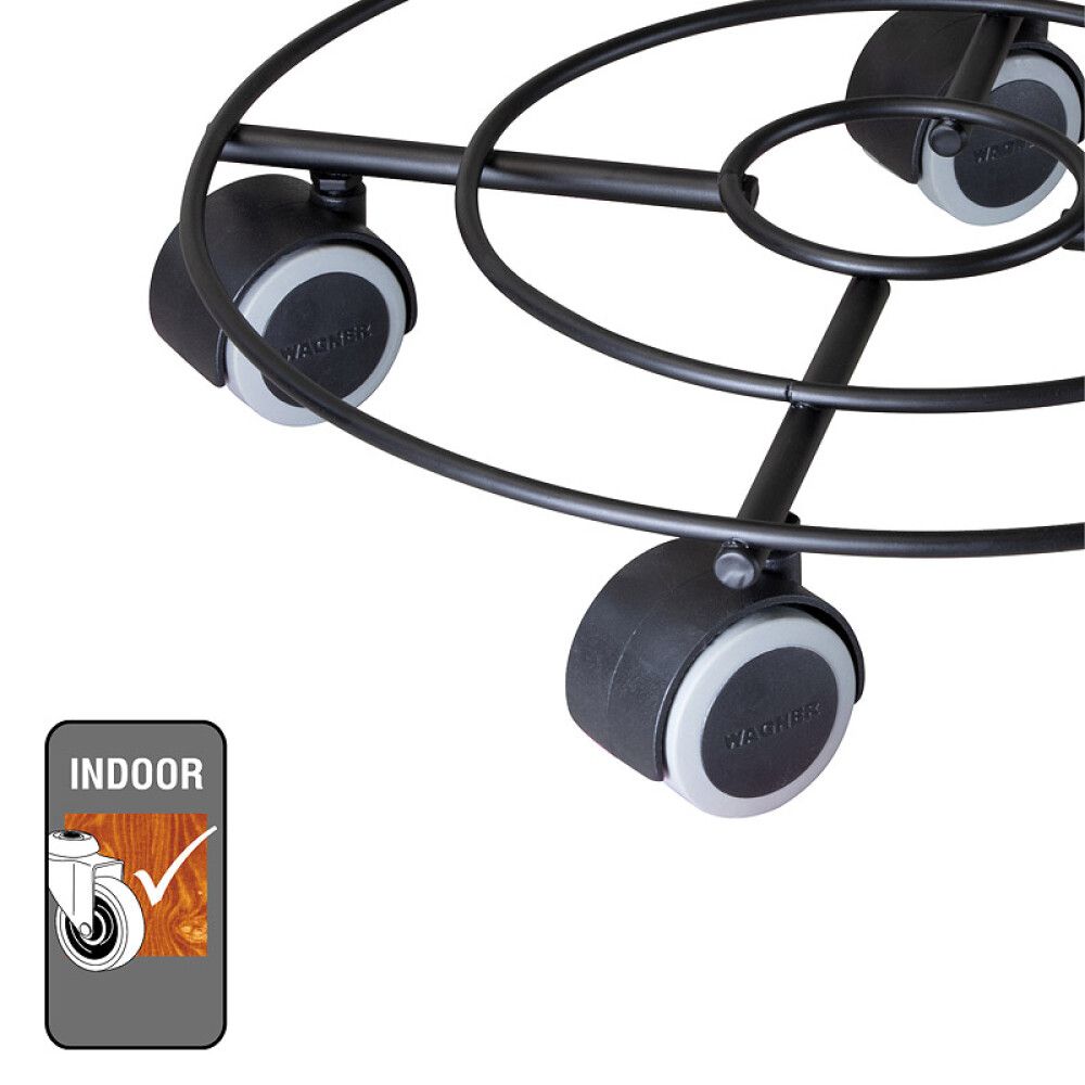 Ruukunalunen 30 cm musta teräs