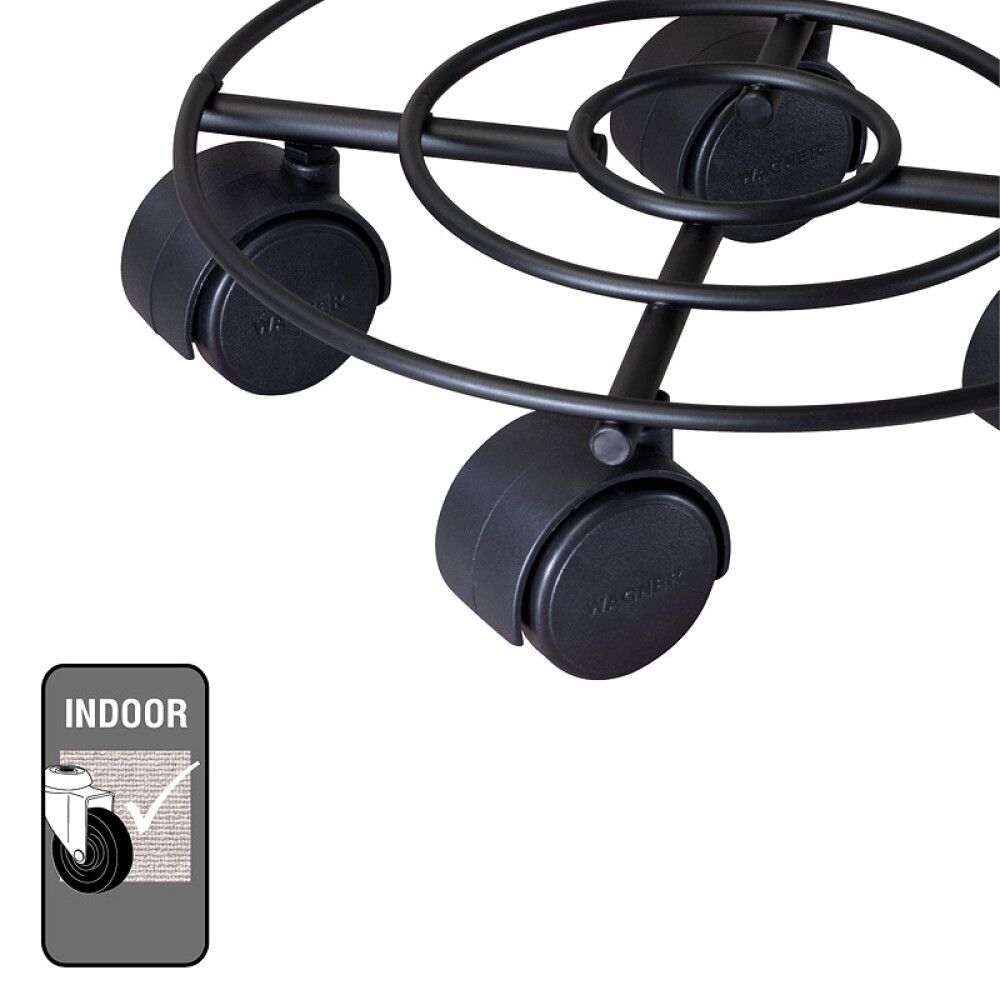 Ruukunalunen 23 cm musta teräs