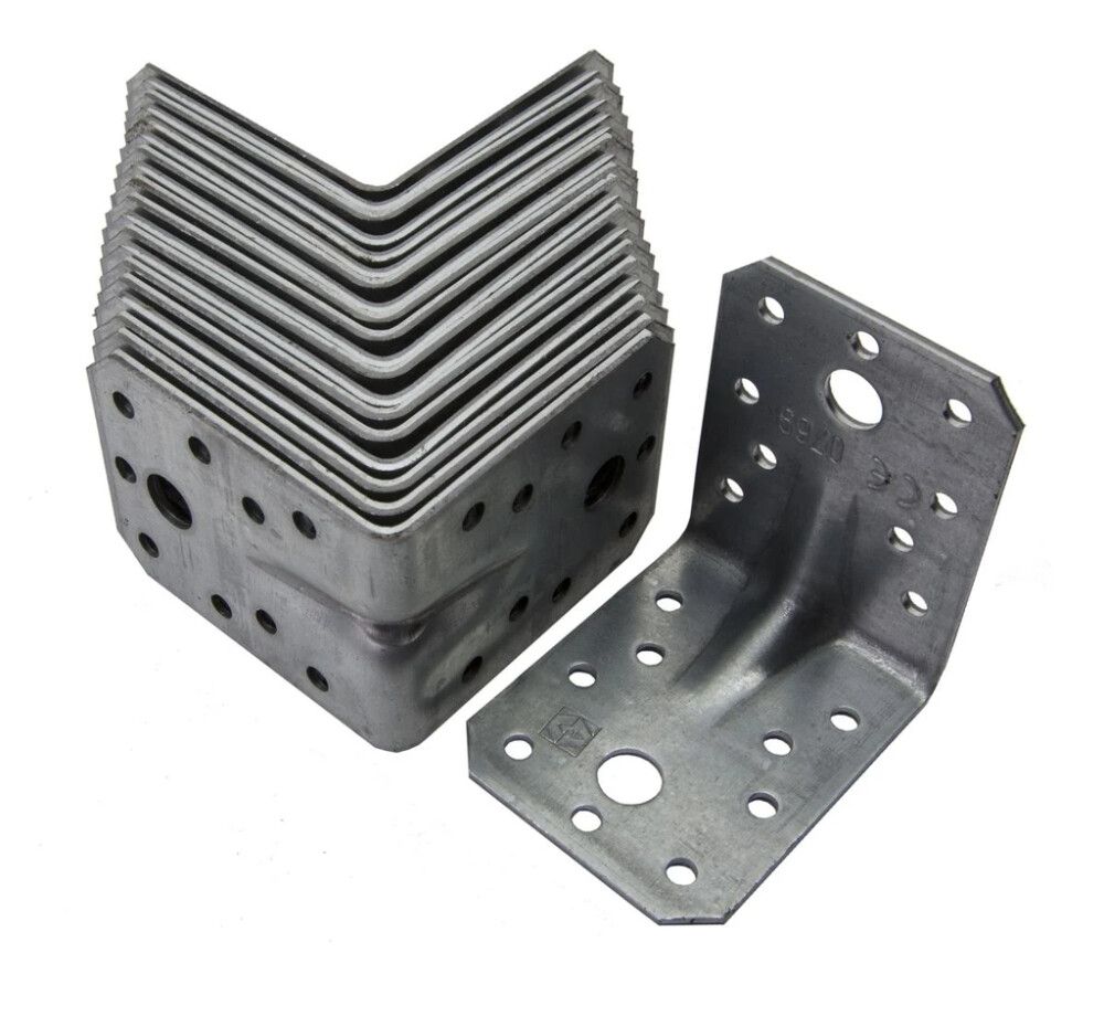 Kulmarauta Vahvistettu 70 x 70 x 55 mm 20 kpl