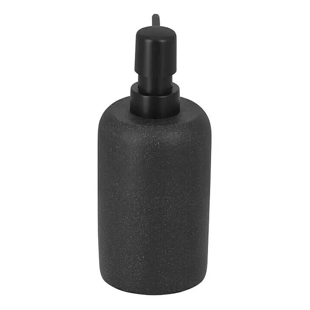 Saippua-annostelija Camargue Stone musta Ø 7,9 x 17,5 cm