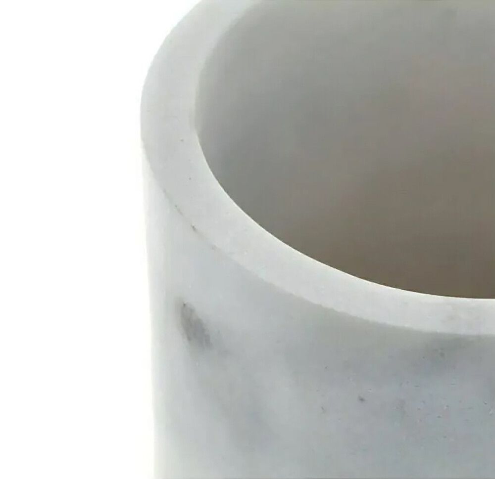 Hammasharjamuki Camargue Marmel valkoinen/harmaa