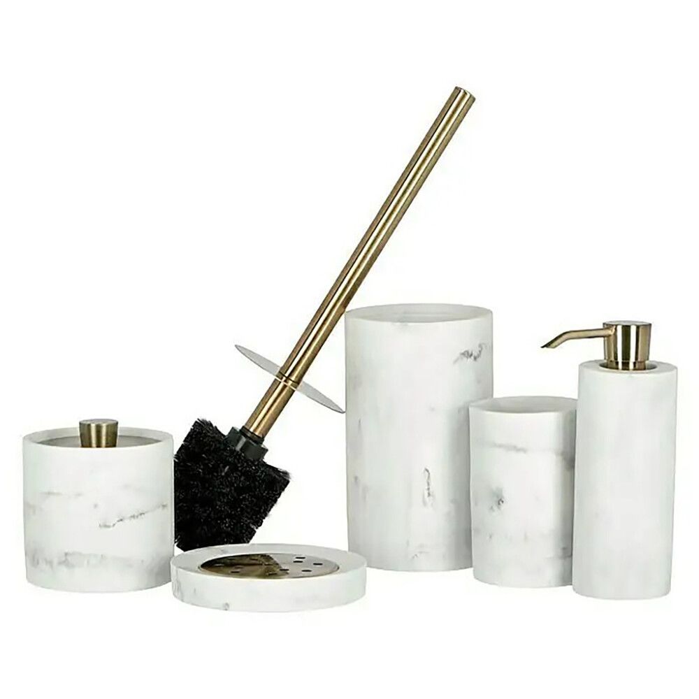 Hammasharjamuki Camargue Marmel valkoinen/harmaa