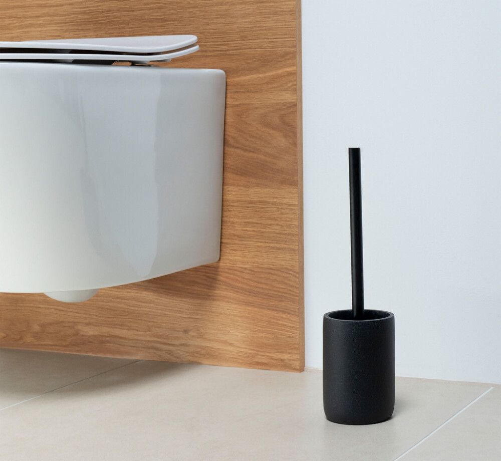 WC-harjateline Camargue Stone musta 36,5 cm