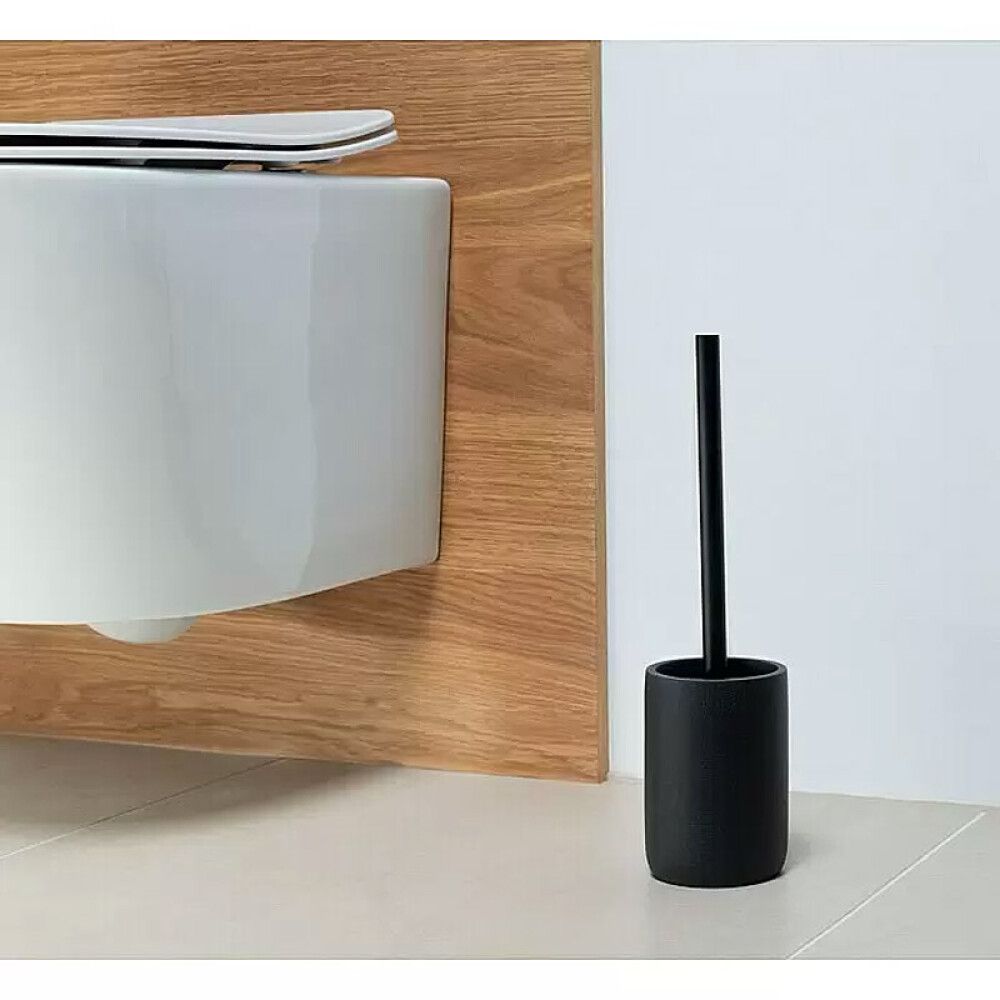 WC-harjateline Camargue Stone musta 36,5 cm