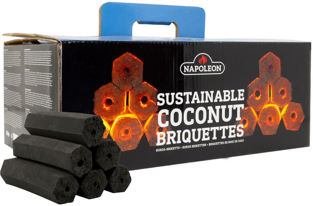 Kookosbriketit Napoleon Premium 10 kg