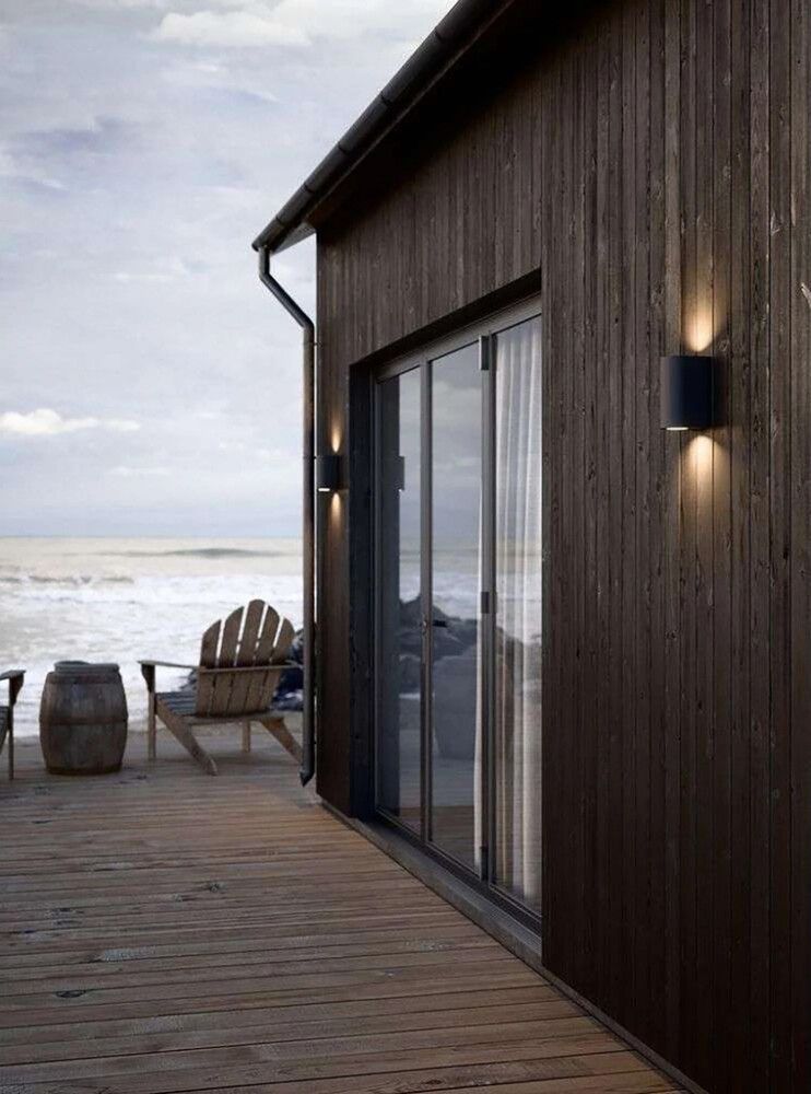 Seinävalaisin Nordlux Canto Maxi 2 Seaside musta