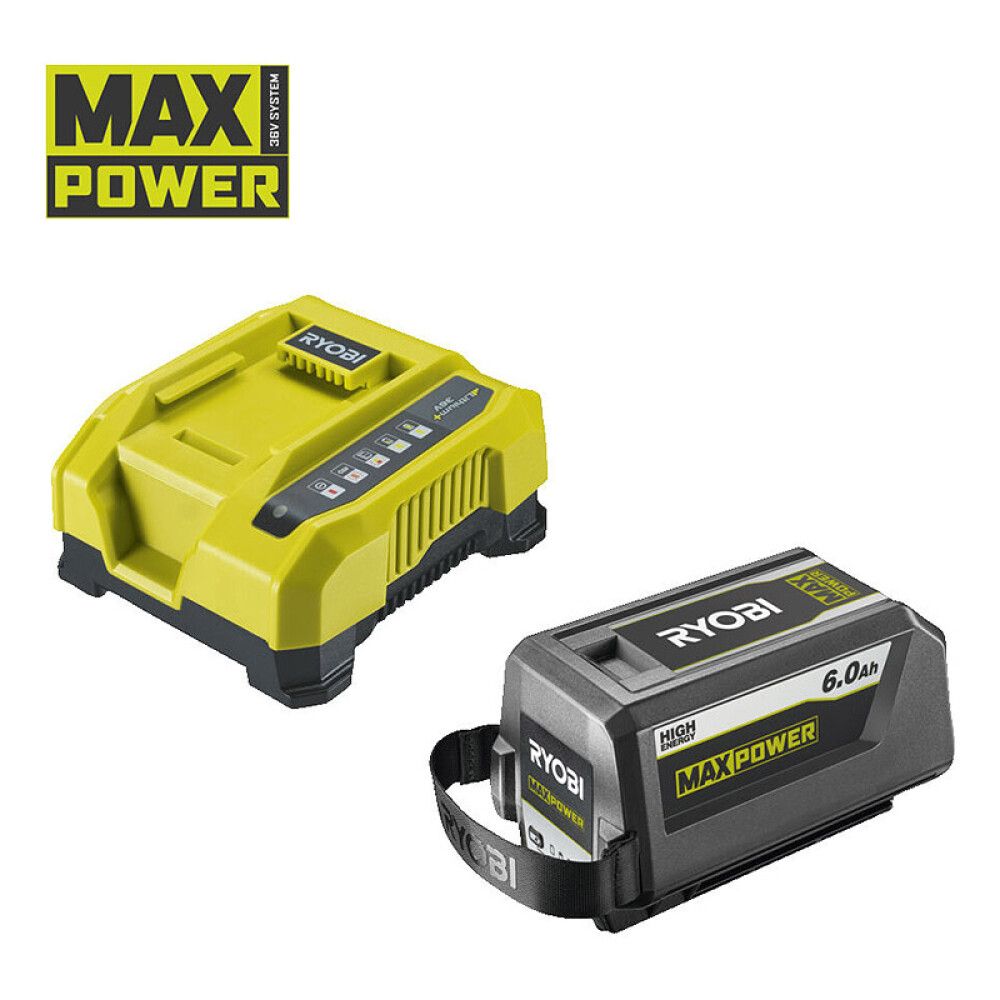 Akku ja laturi Ryobi RY36BK60B-160 36V Max Power 6Ah