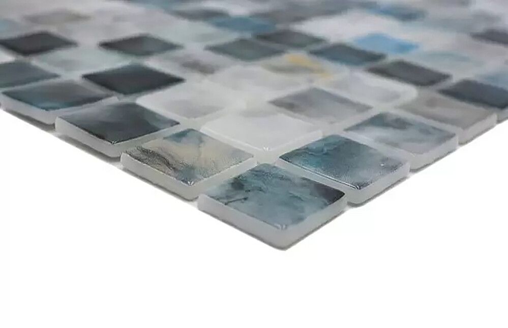 Mosaiikkilaatta Air Force harmaa 31,6 x 31,6 cm