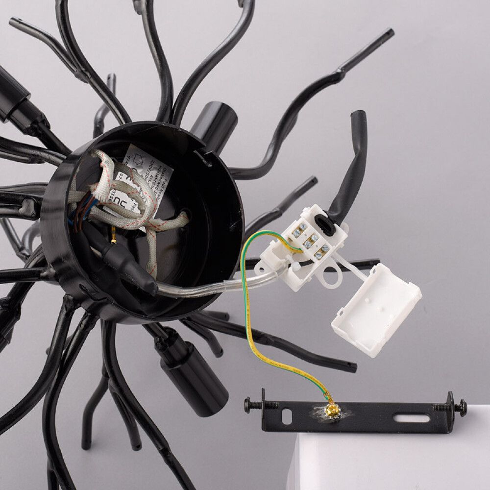 Kattovalaisin Paul Neuhaus Icicle musta 30 x 60 x 35 cm