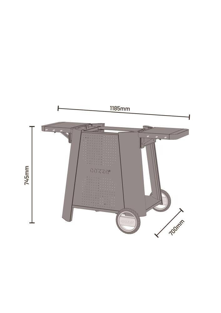Grillivaunu Cozze 500-sarja