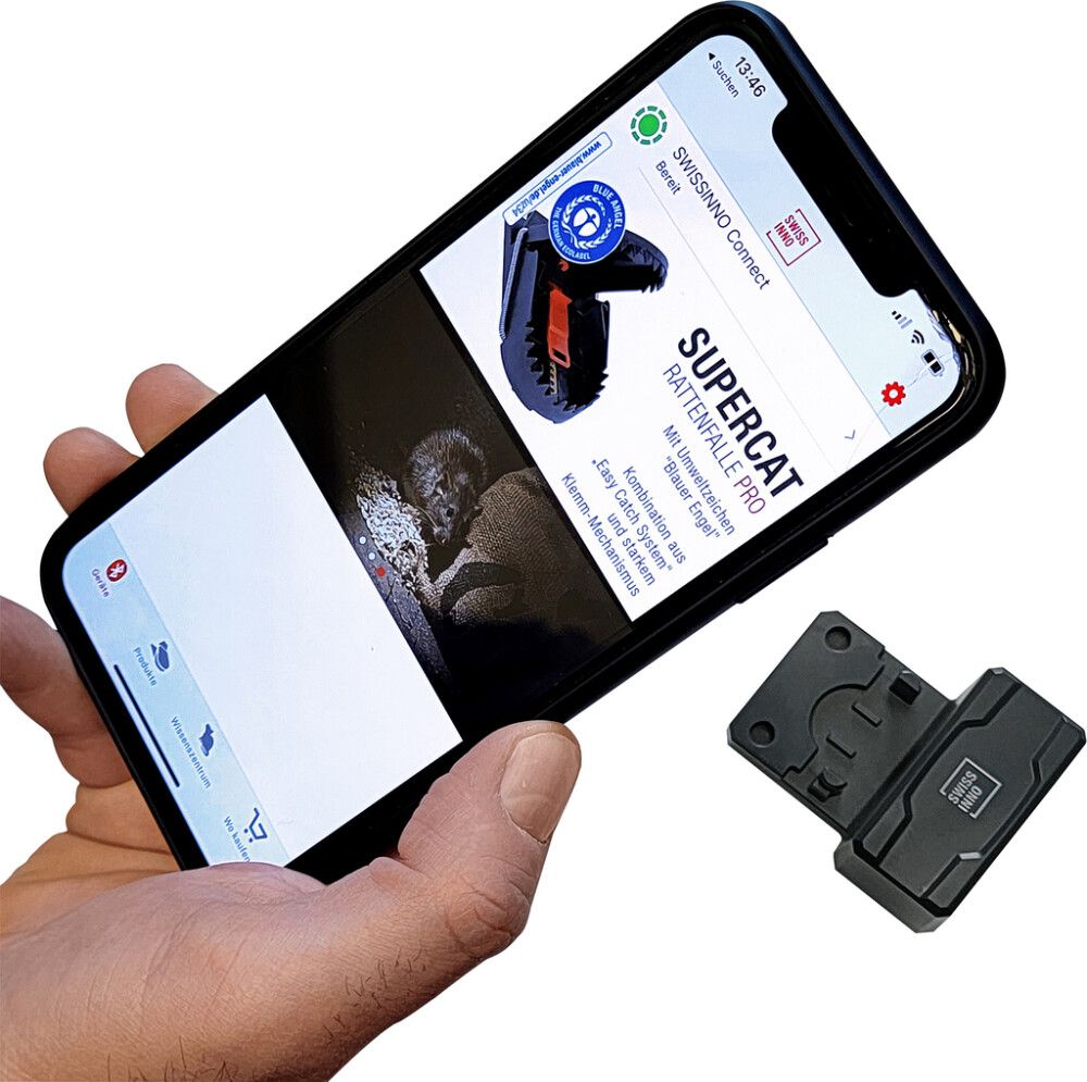 Hiirenloukun lisäyksikkö Swissinno Connect SuperCat Bluetooth