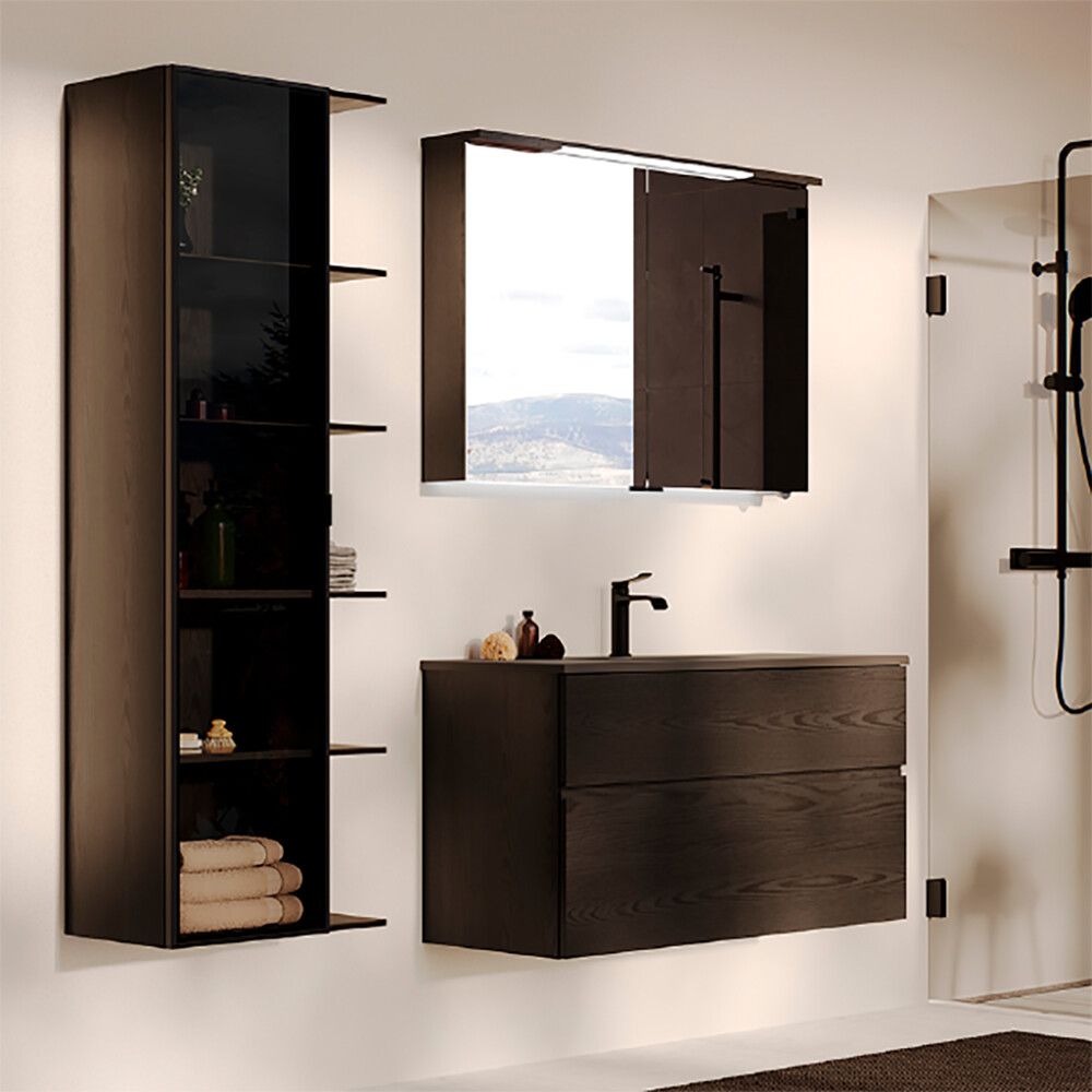 Pesuallas Svedbergs Sel mattamusta 100 x 45 cm