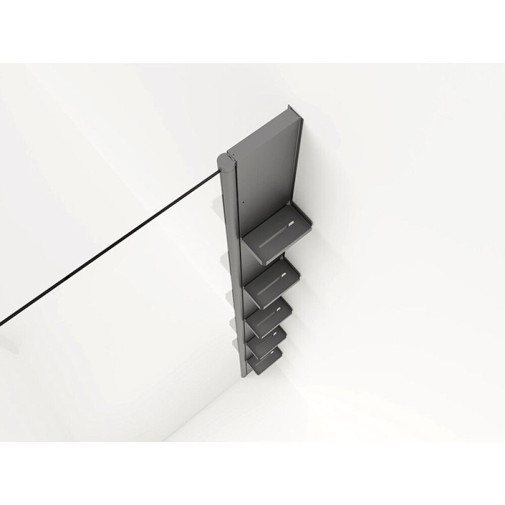 Säilytysjärjestelmä Skoga Svedbergs Matta alumiini