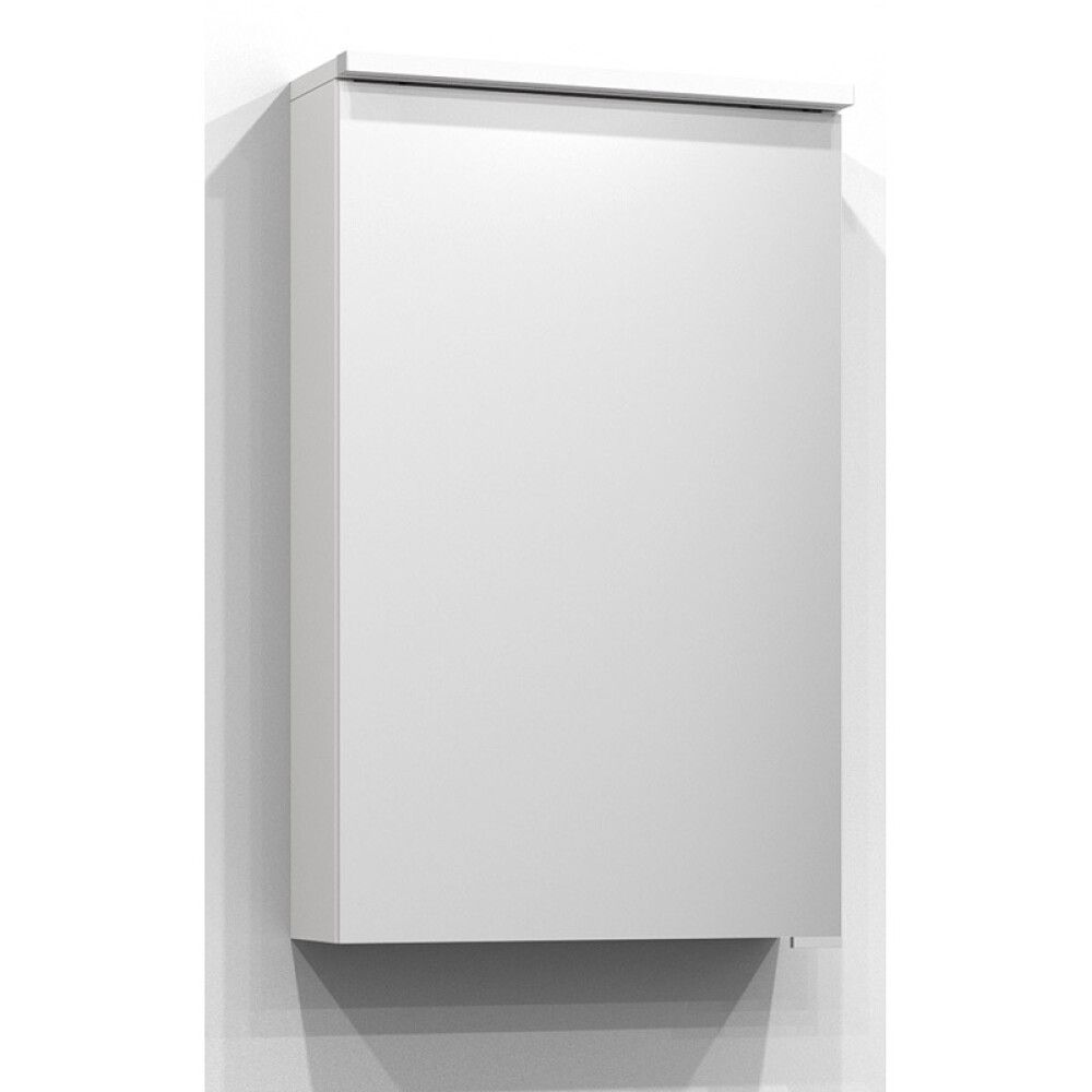 LED-peilikaappi Svedbergs Bloc valkoinen 45 x 72 cm