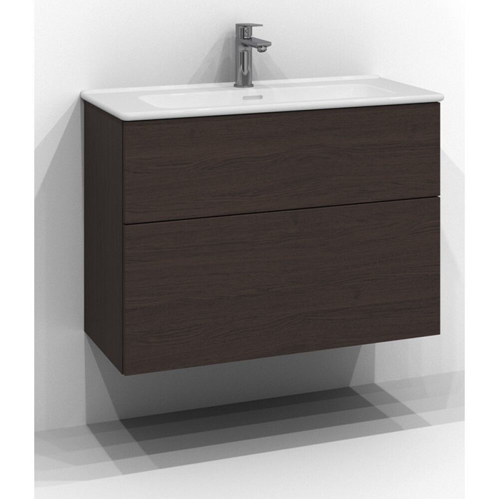 Allaskaappi Svedbergs Poem 2 ltk tumma saarni 80 cm