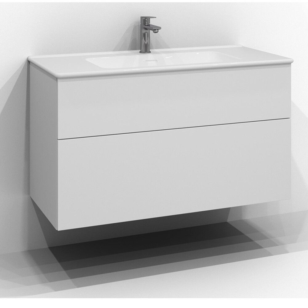 Allaskaappi Svedbergs Poem valkoinen 100 x 45 cm