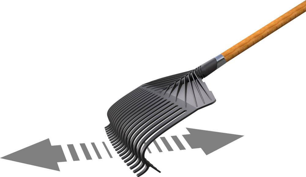 Yleisharava Innotank kaksisuuntainen 40 cm grafiitinharmaa