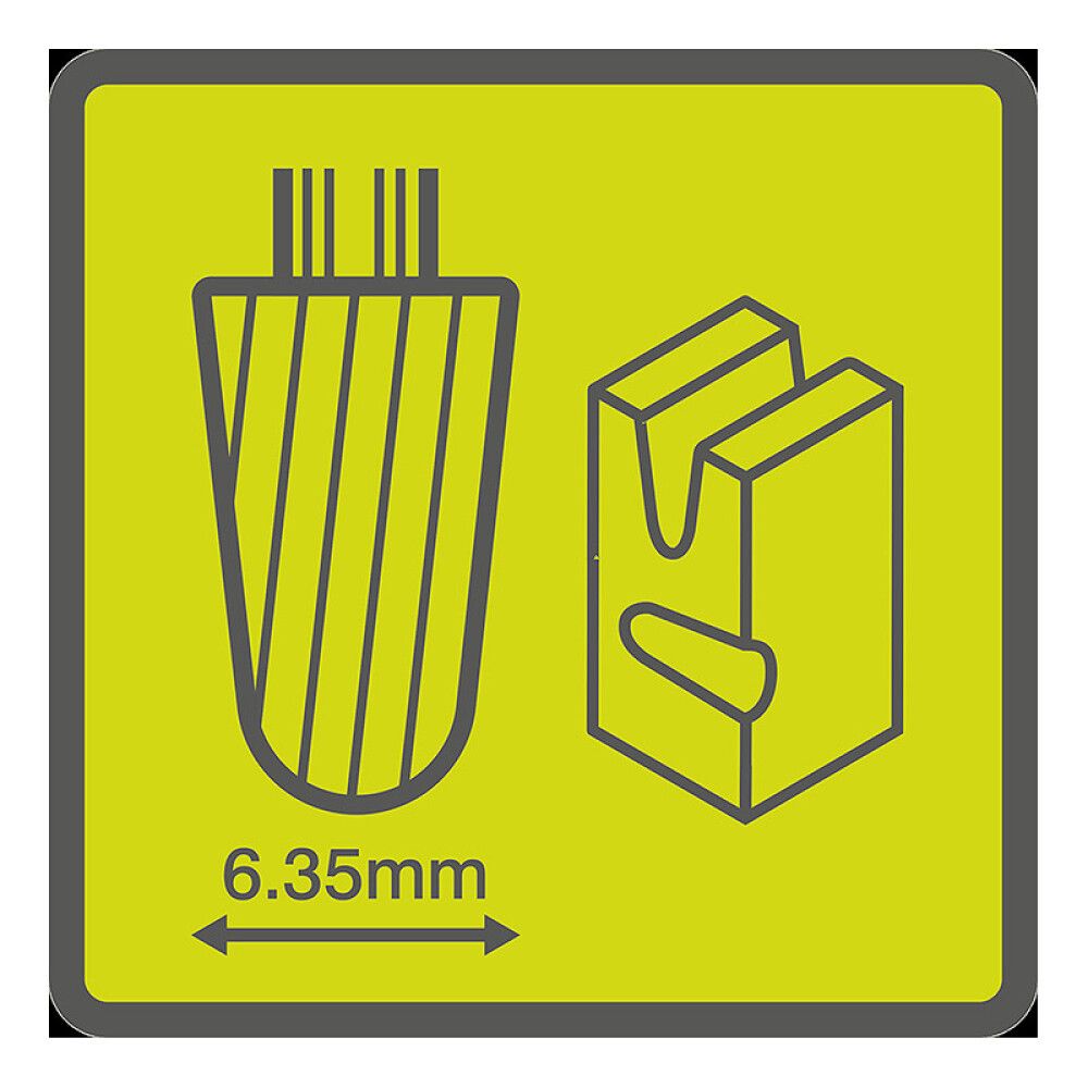 Kaiverrusterä Ryobi RAR105 kartio 6,35 mm