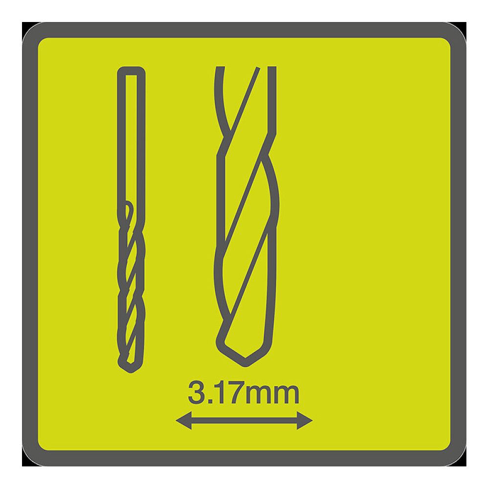 Poranteräsarja Ryobi RAR402-8 3,2 mm
