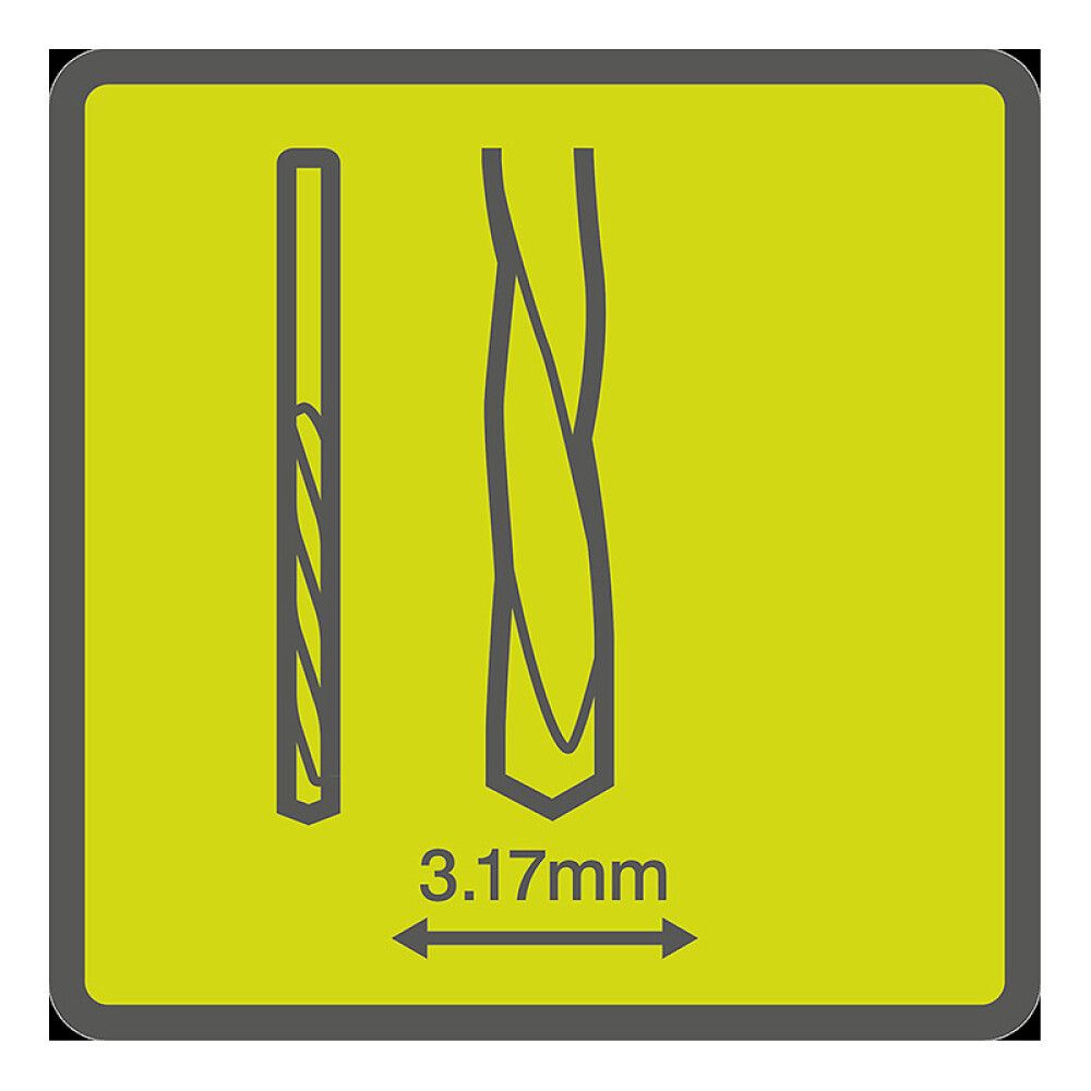 Jyrsinteräsarja Ryobi RAR403-8 3,2 mm